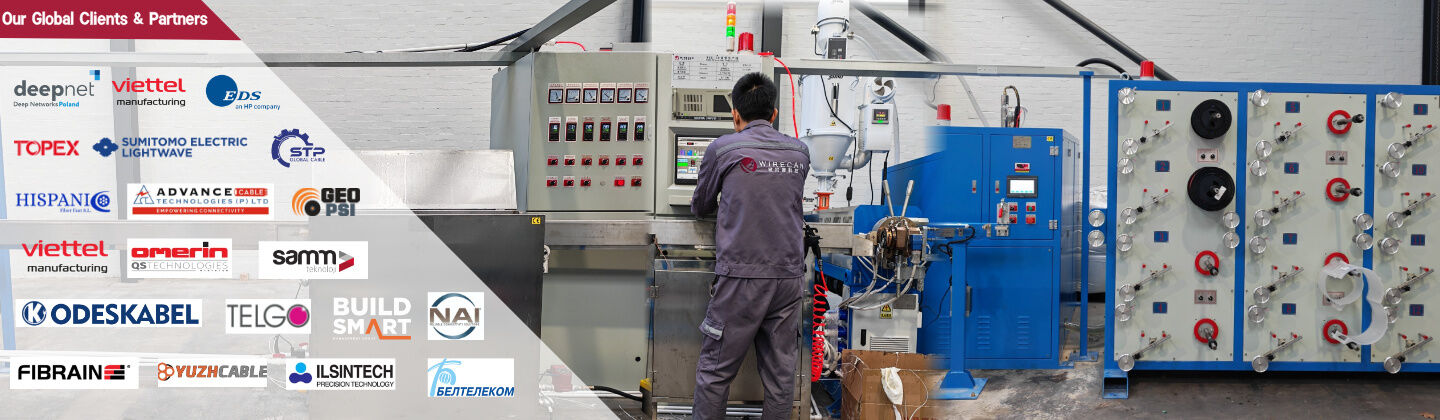 Linea di produzione del cavo a fibre ottiche