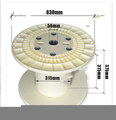 Fabbricazione di cavi di plastica di Bobbin Spool For Wire And dell'ABS