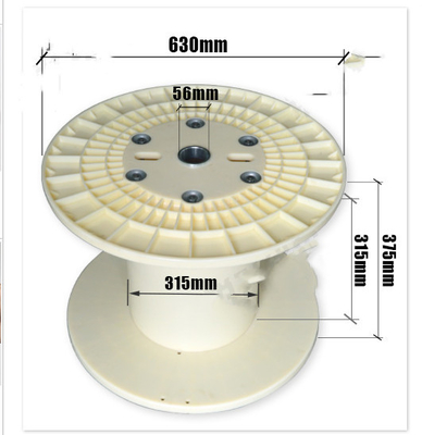 Fabbricazione di cavi di plastica di Bobbin Spool For Wire And dell'ABS
