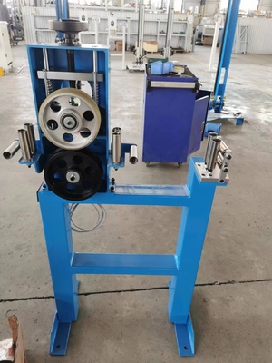 Macchina ad alto tenore di carbonio di riavvolgimento del filo di acciaio con il contatore del tester