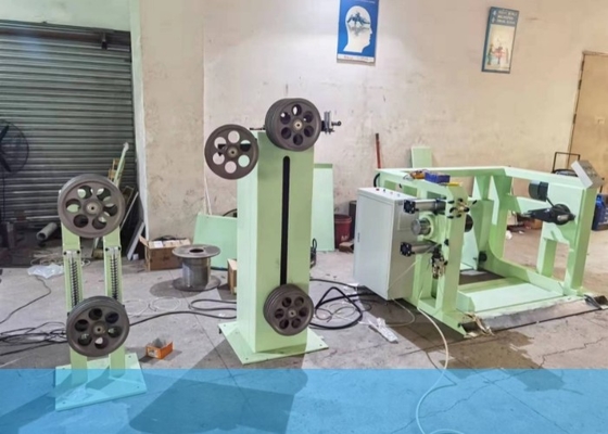 8 figura teste del doppio di LAN Cable Winding Machine With