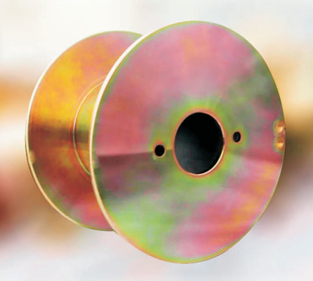 L'alta velocità ha personalizzato la macchina d'acciaio piana del cavo di Bobbin Spool Reel For Wire