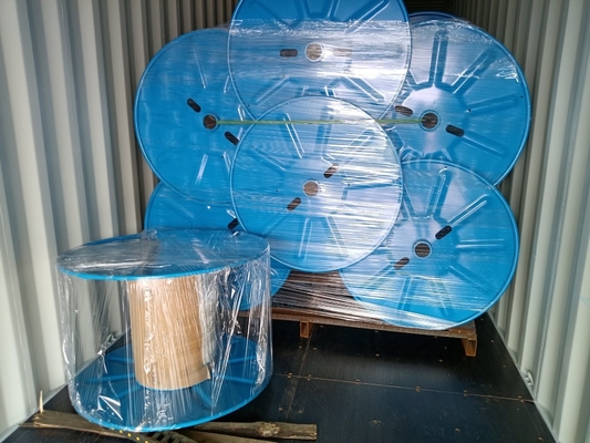 L'avvolgicavo d'acciaio industriale ha ondulato Bobbin For Stranding Machine