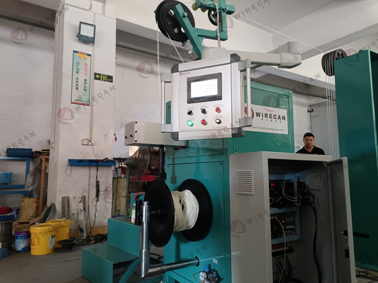 Macchina di avvolgimento del cavo di rete Efficiente bobina a 8 con anelli anti-avvolgimento