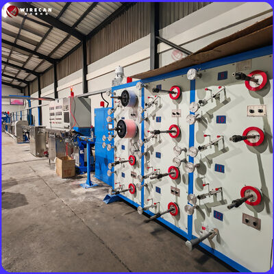 WRK-50 linea di produzione di cavi in fibra ottica per tubi sciolti / macchina di estrusione di tubi in fibra ottica