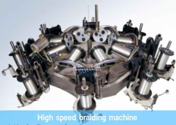 Certificazione automatica del CE della macchina dell'intrecciatura del cavo coassiale di 150rpm RG59