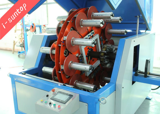 24 macchine cape del cavo a fibre ottiche della macchina di arenamento del filato di 20N 120rpm Aramid