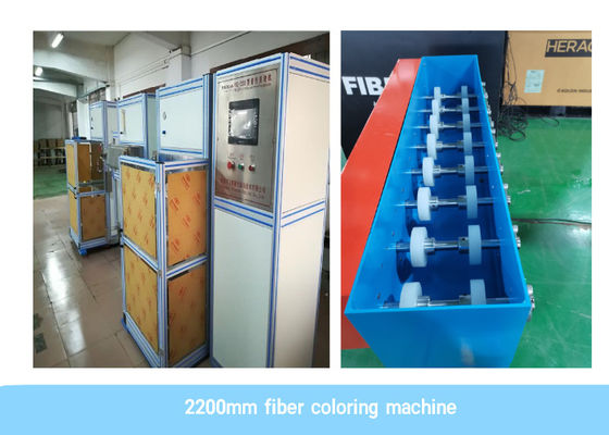 Forno di trattamento UV di Siemens del doppio automatico dello SpA 2200m/Min Fiber Coloring Machine With