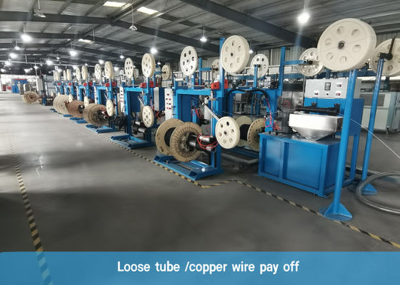1200/12 di linea di produzione del cavo a fibre ottiche 1800rpm per arenamento della SZ