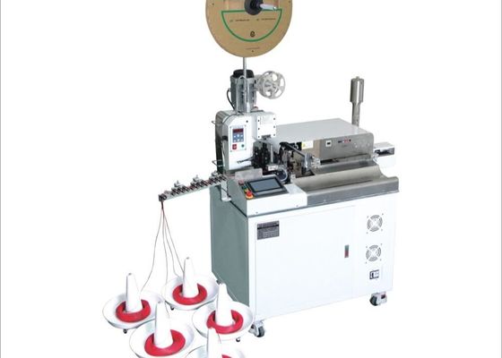 Cavo completamente automatico 2.0T che taglia orizzontale di spogliatura e di piegatura della macchina