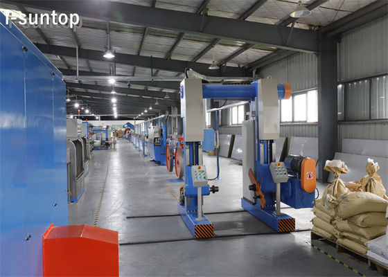 Elaborazione incagliata all'aperto di produzione del cavo ottico ed attrezzatura relativa