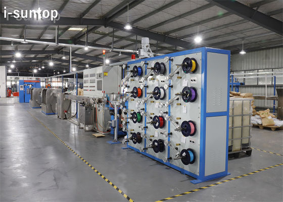 12-24 i centri singolo modo e linea di produzione ricoprente secondaria del cavo a fibre ottiche misto