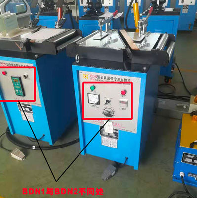 Saldatrice del punto del nastro di metallo, macchina del giunto del cavo a fibre ottiche 15KW