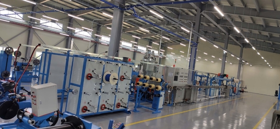 1-4 linea di produzione dell'interno del cavo flessibile dei centri 2*3mm FTTH FTTX