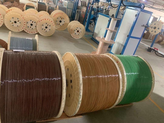 linea di produzione sciolta dell'estrusione di tubi del micro di 1.1-1.5mm per il cavo saltato della micro aria
