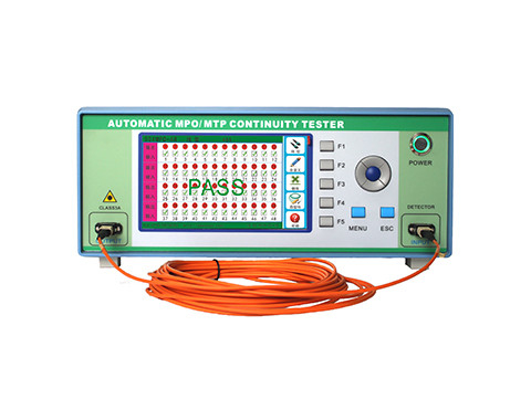 Attrezzatura a fibra ottica del tester di sequenza del cavo di toppa di MPO MTP