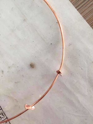 Tipo di azionamento manuale del filo di rame della macchina da tavolino della saldatura a freddo