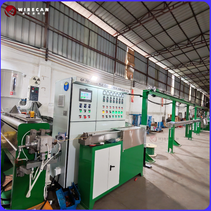 GF70+35 High Speed Cable Extruder Line | PVC Wire & Cable Extrusion Machine