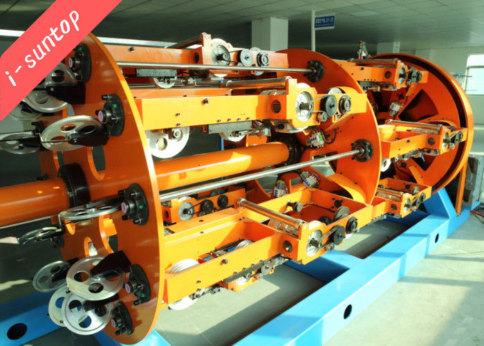 12 teste indietro torcono il tipo della gabbia della macchina di arenamento del cavo 70RPM