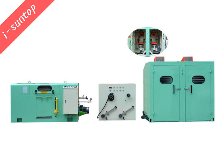 Macchina di torsione di paia del cavo del centro della rete Cat5/6, 50Hz doppio Bobbin Back Twist Machine