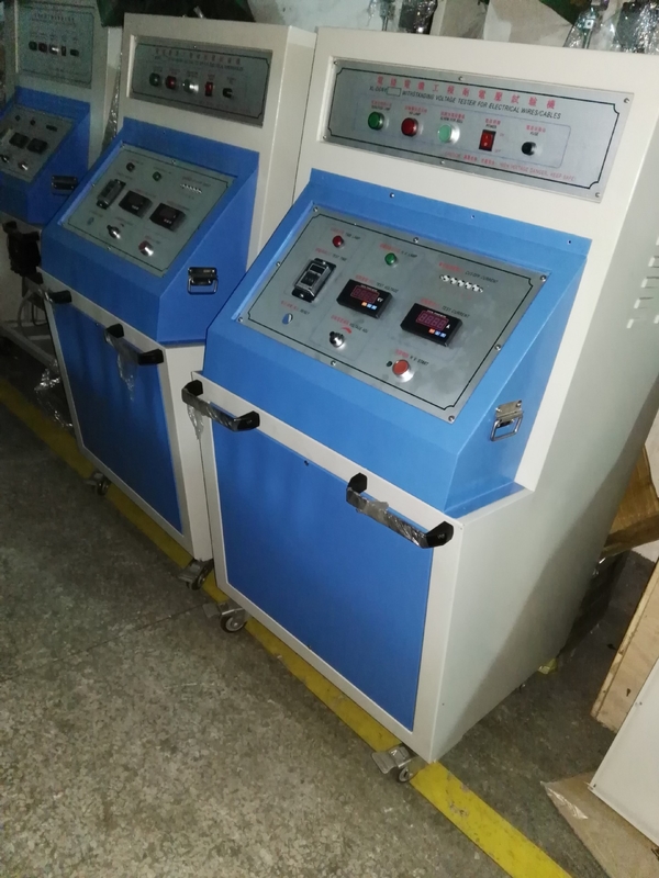 La frequenza industriale del cavo dell'apparecchiatura di collaudo del cavo di CA 220V resiste alla macchina di prova di tensione